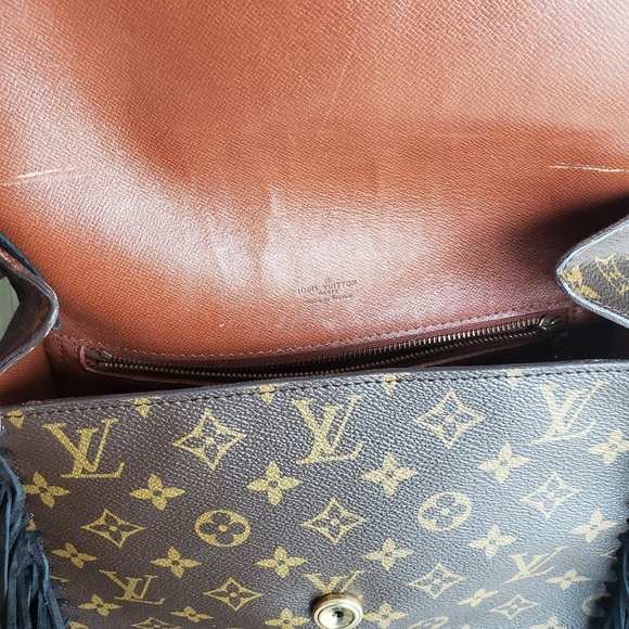 Authentic Louis Vuitton Saint cloud GM fringe - Picture 8 of 8
